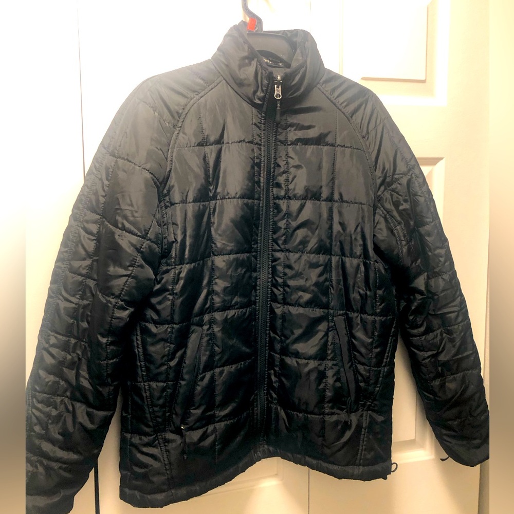 PORT AUTHORITY® HERRINGBONE 3-IN-1 PARKA (J302) Women’s Black puffing Jacket